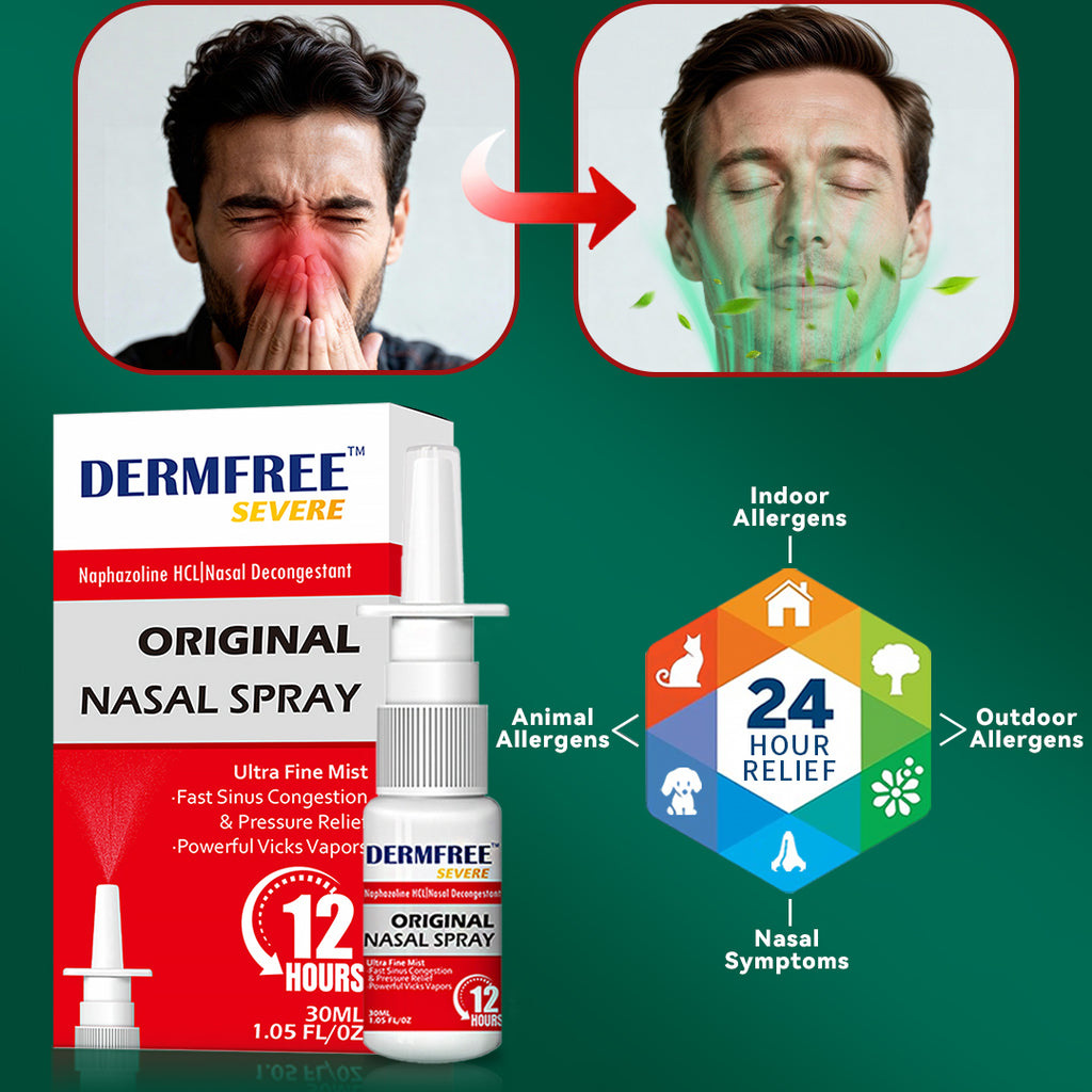 Aerosol nasal original Experiencia refrescante para respirar Respire, respiración clara y bienestar sinusal - Tratamiento con extractos naturales para el bienestar