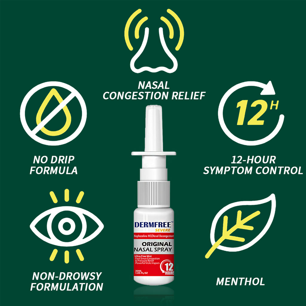 Aerosol nasal original Experiencia refrescante para respirar Respire, respiración clara y bienestar sinusal - Tratamiento con extractos naturales para el bienestar
