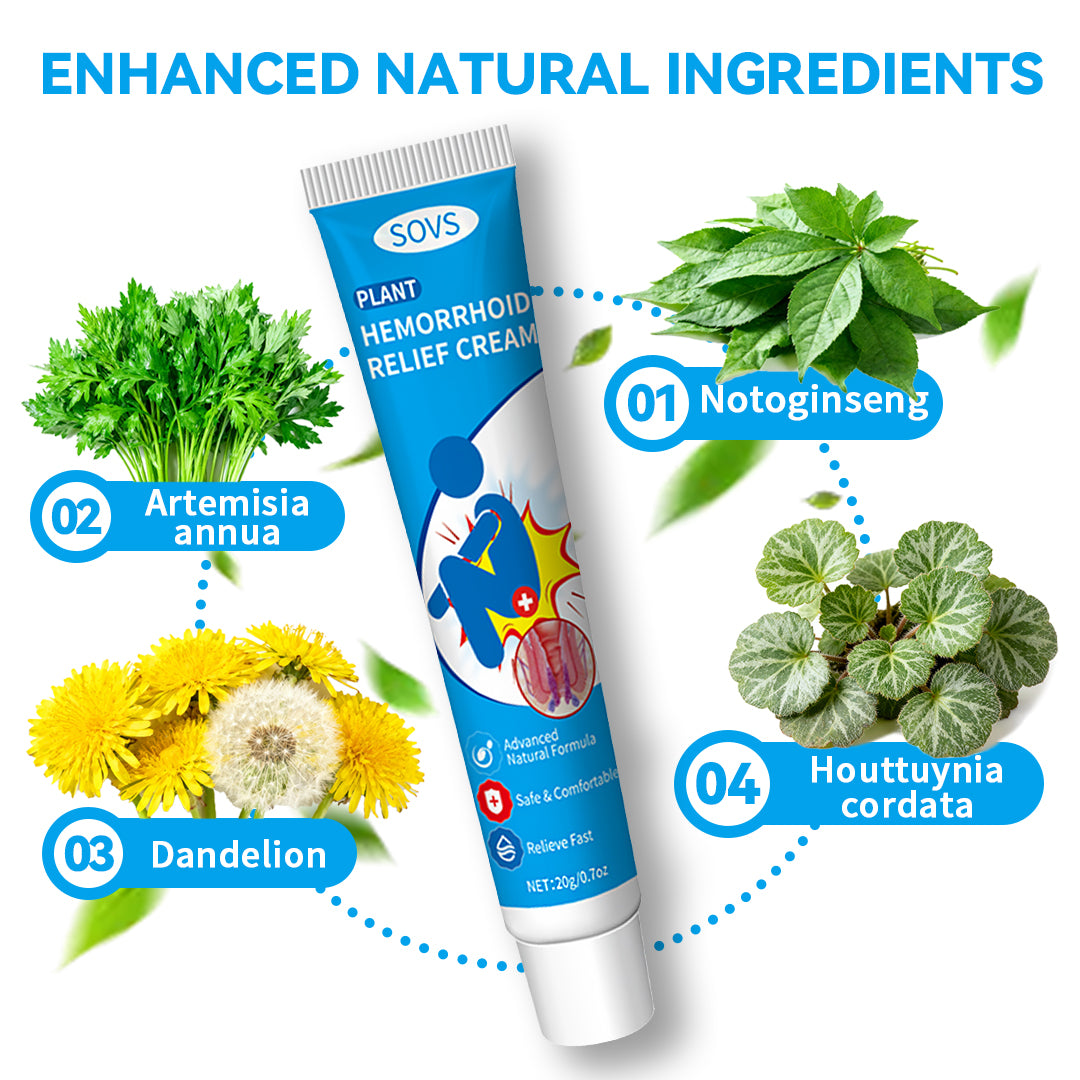 Crema facial reconfortante de hierbas SOVS