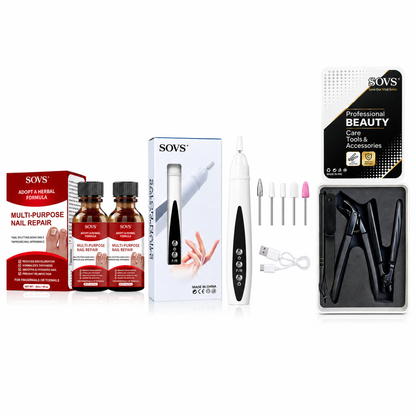SOVS Professional Electric Nail Drill Pen | Nail Care Tool for Preparing Thickened Nails Before Treatment