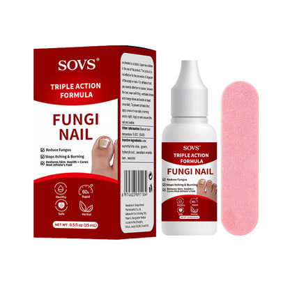 SOVS Tolnaftate Nail Fungus Solution | For Fingernails & Toenails