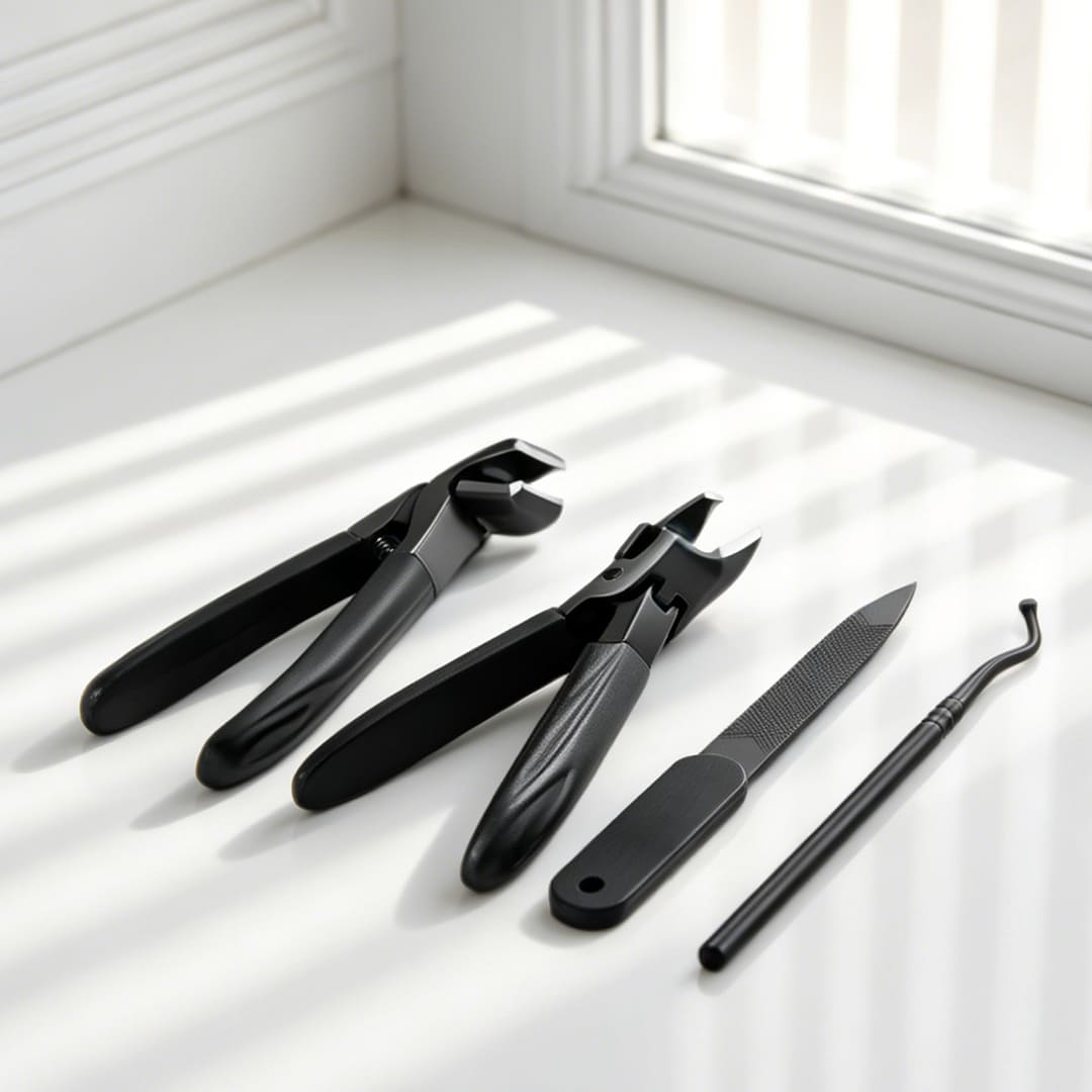 SOVS Professional Nail Care Tool Set — 4-Piece Complete Kit
