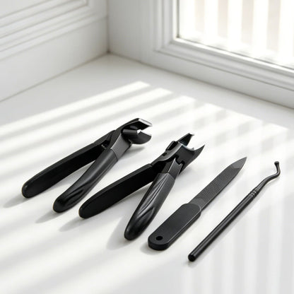 SOVS Professional Nail Care Tool Set — 4-Piece Complete Kit