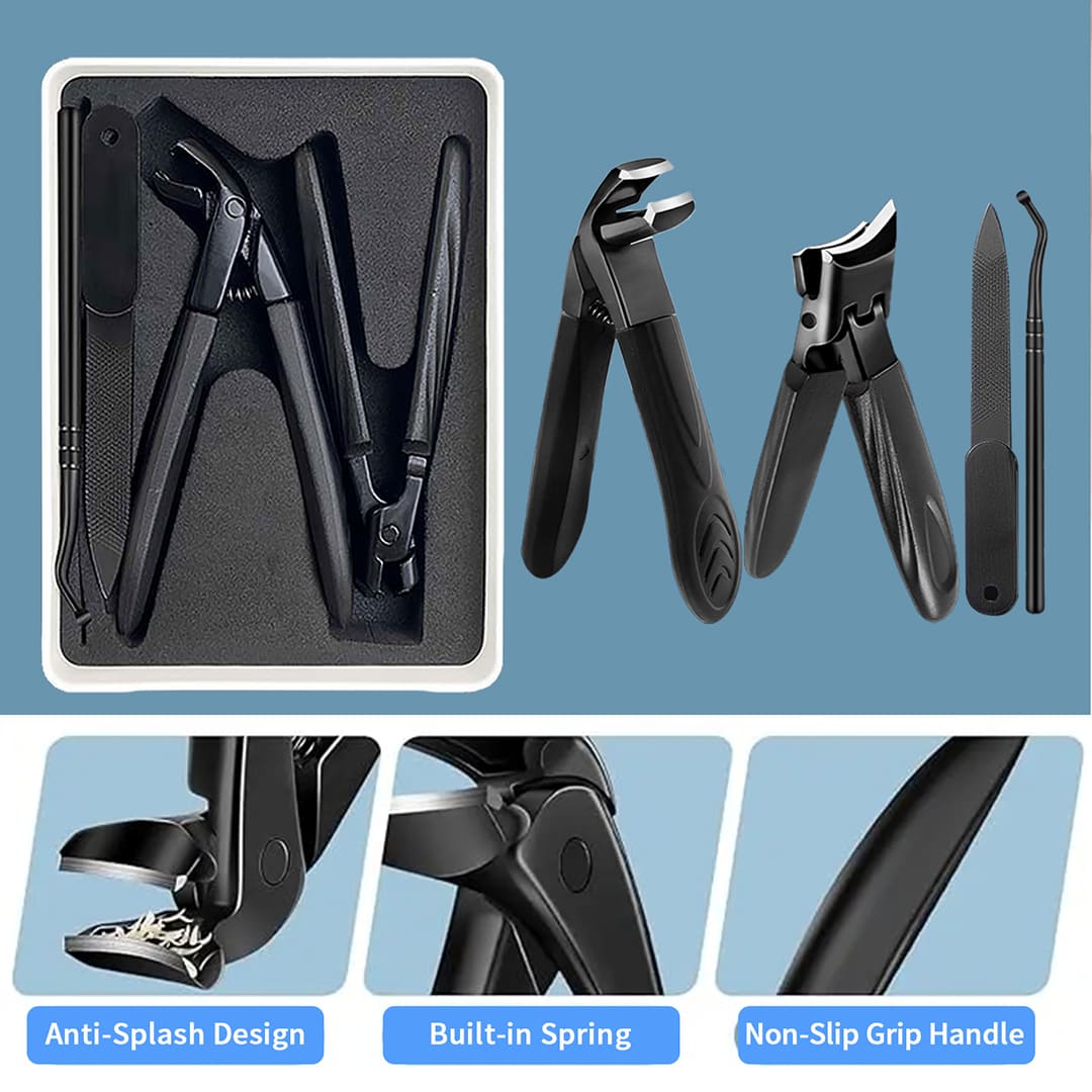 SOVS Professional Nail Care Tool Set — 4-Piece Complete Kit